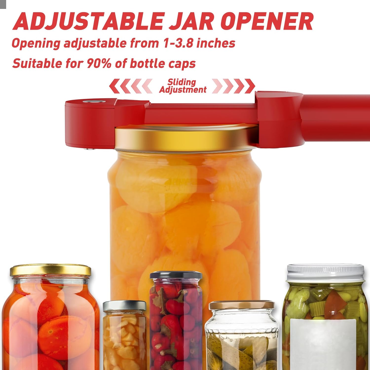 Retractable Magnetic Jar Opener