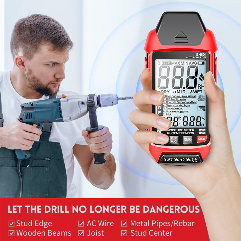 Rechargeable Pinless Moisture Detector