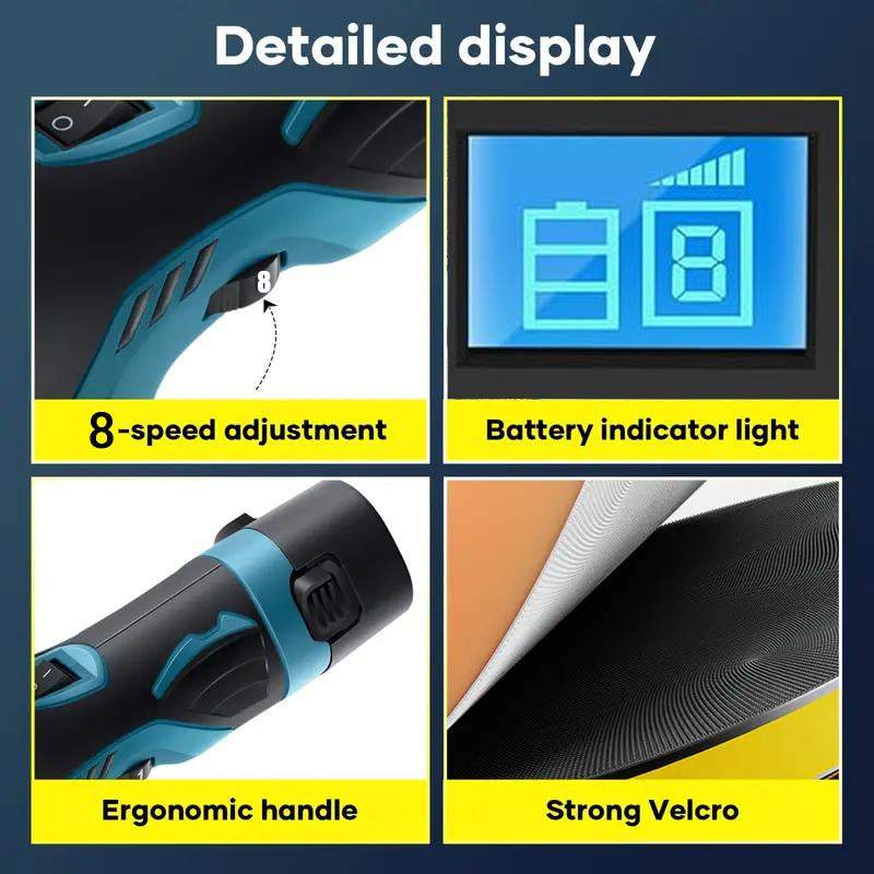 8-Speed Cordless Car Polishing Machine