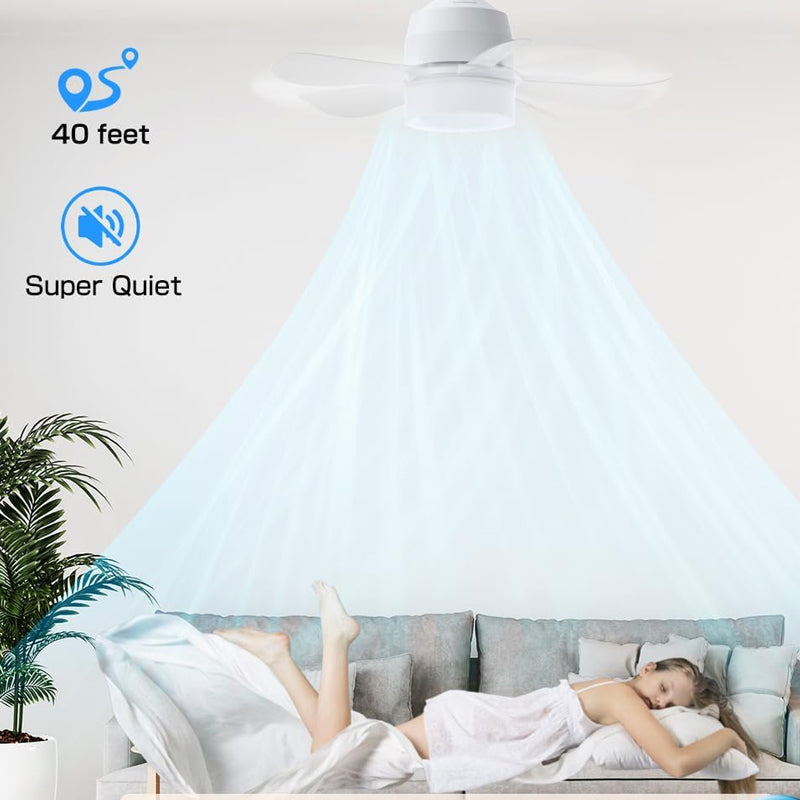 Ceiling Fan Light With Remote Control
