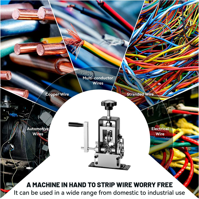 Iron Frame Wire Stripping Machine