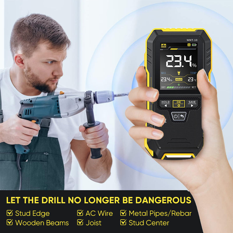 Rechargeable Pinless Moisture Detector