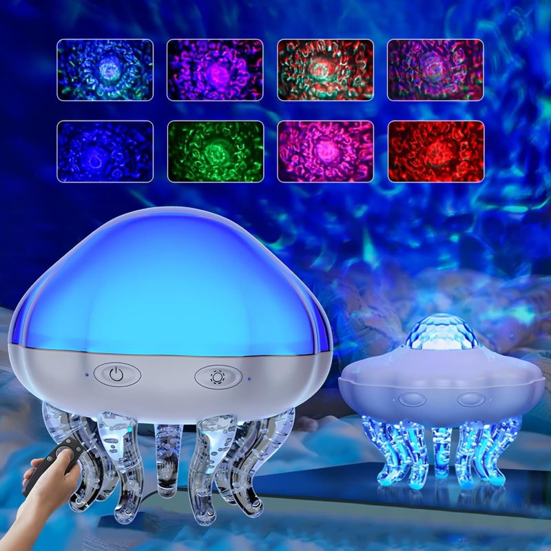 2-in-1 Ocean Wave Jellyfish Lamp