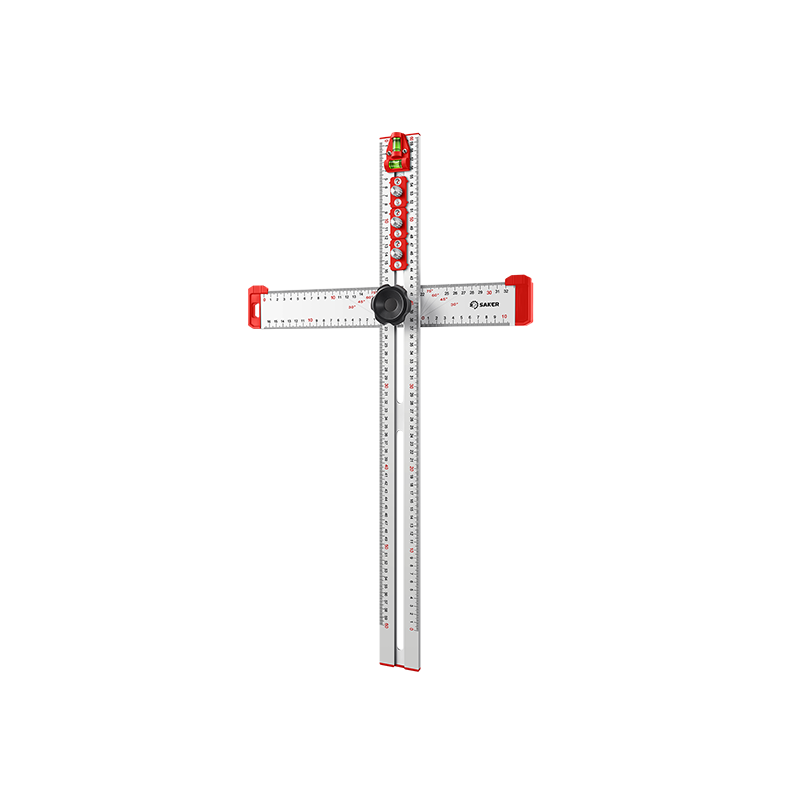 4 in 1 Drilling Positioning Ruler