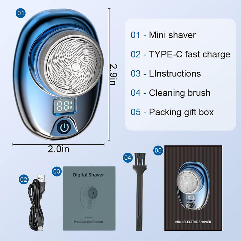 Waterproof Mini Electric Shaver