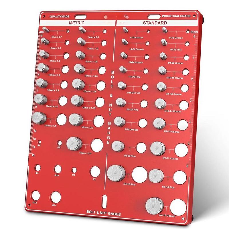 Metric & Standard Thread Checker
