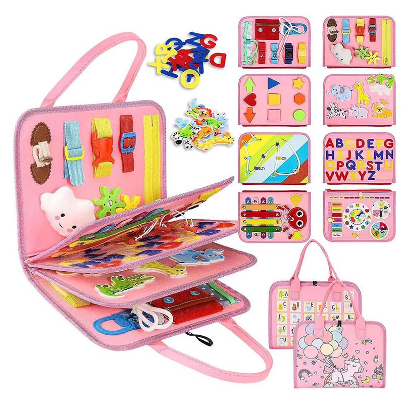 Toddler Montessori Busy Board