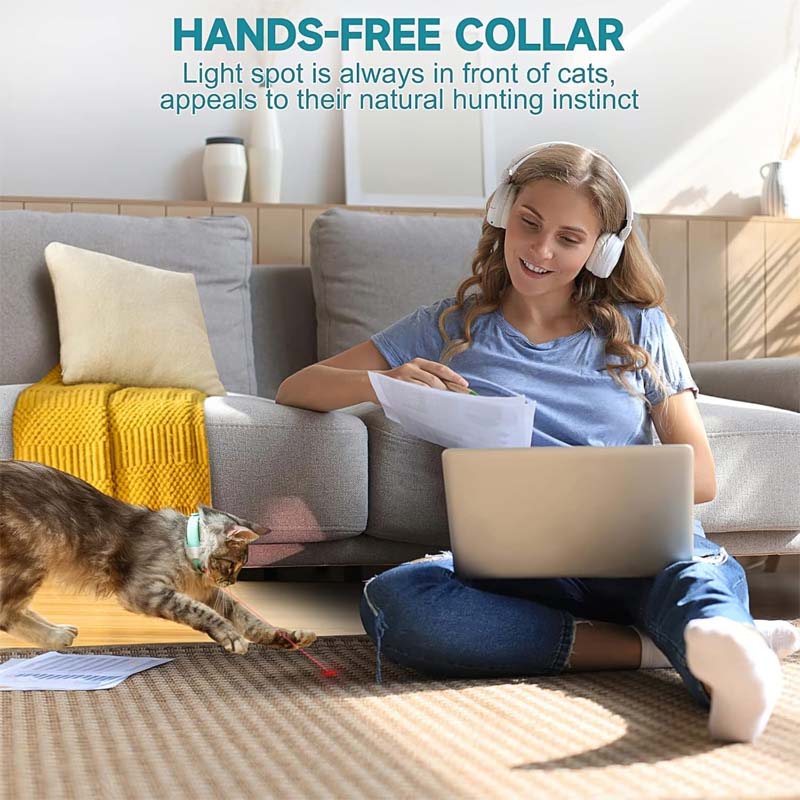 Automatic Cat Laser Collar Toy