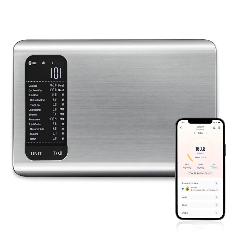 Smart Nutrition Tracking Kitchen Scale