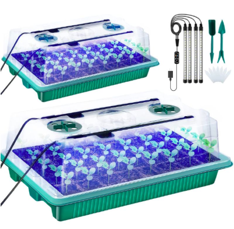 Seed Starter Tray with Grow Light