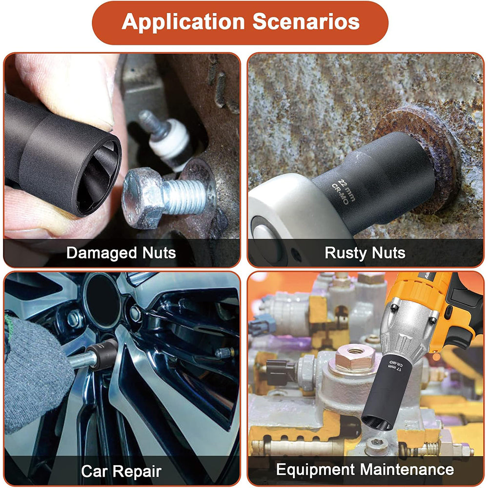 Lug Nut Remover For Damaged Bolts