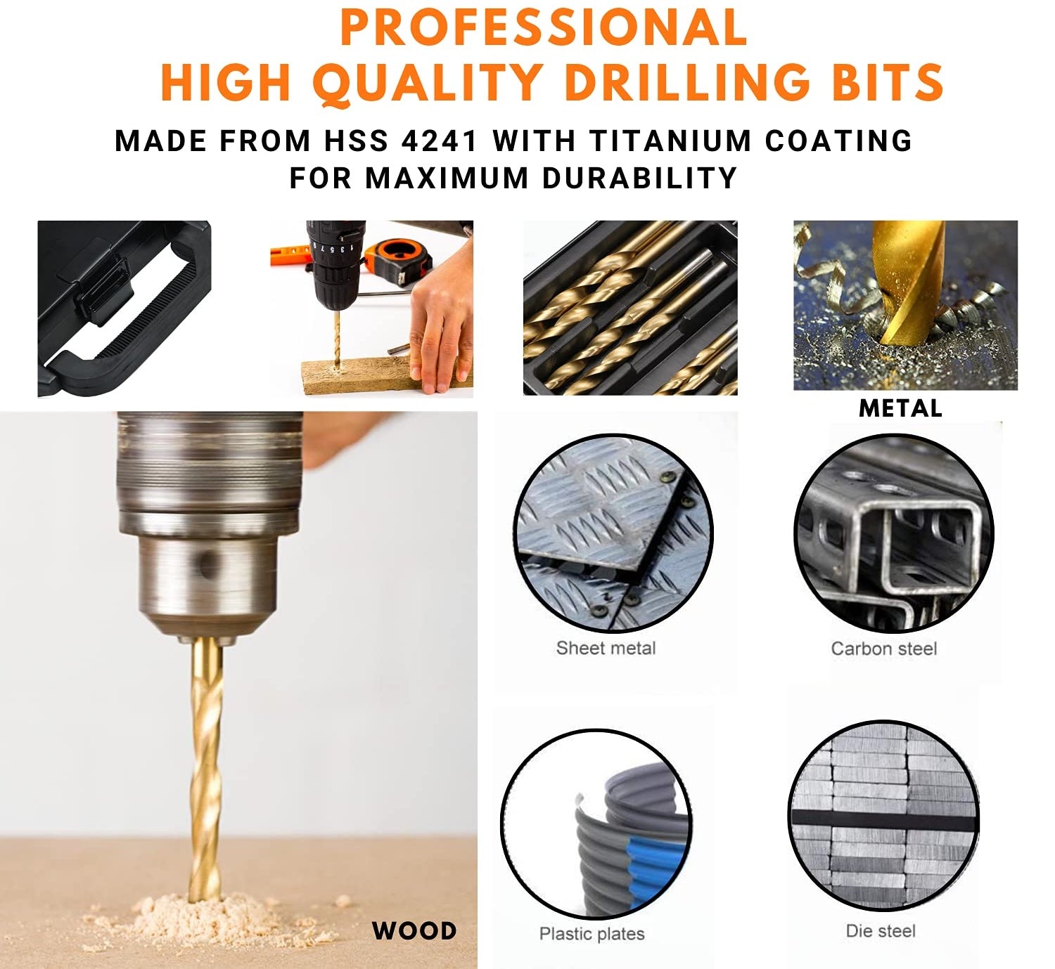 99pcs High Speed Steel Drill Bit Set
