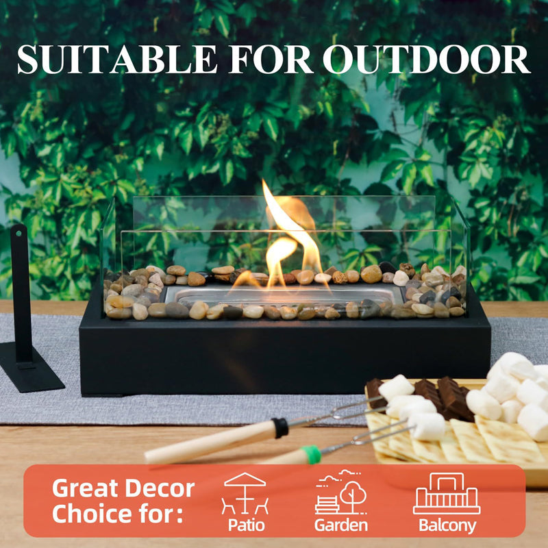 Tabletop Alcohol Fireplace Lamp