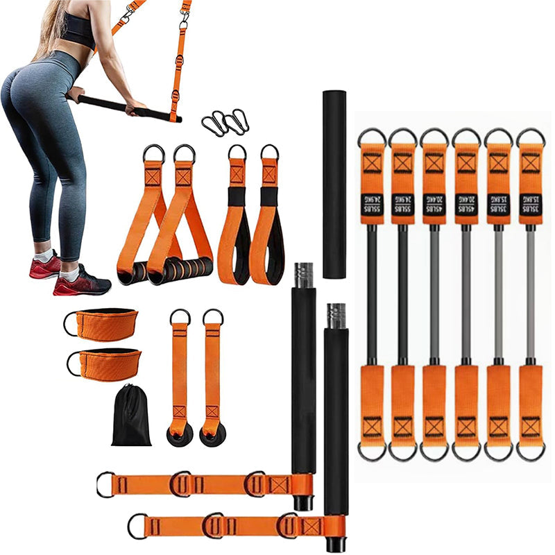 Pilates Bar Kit With Resistance Bands