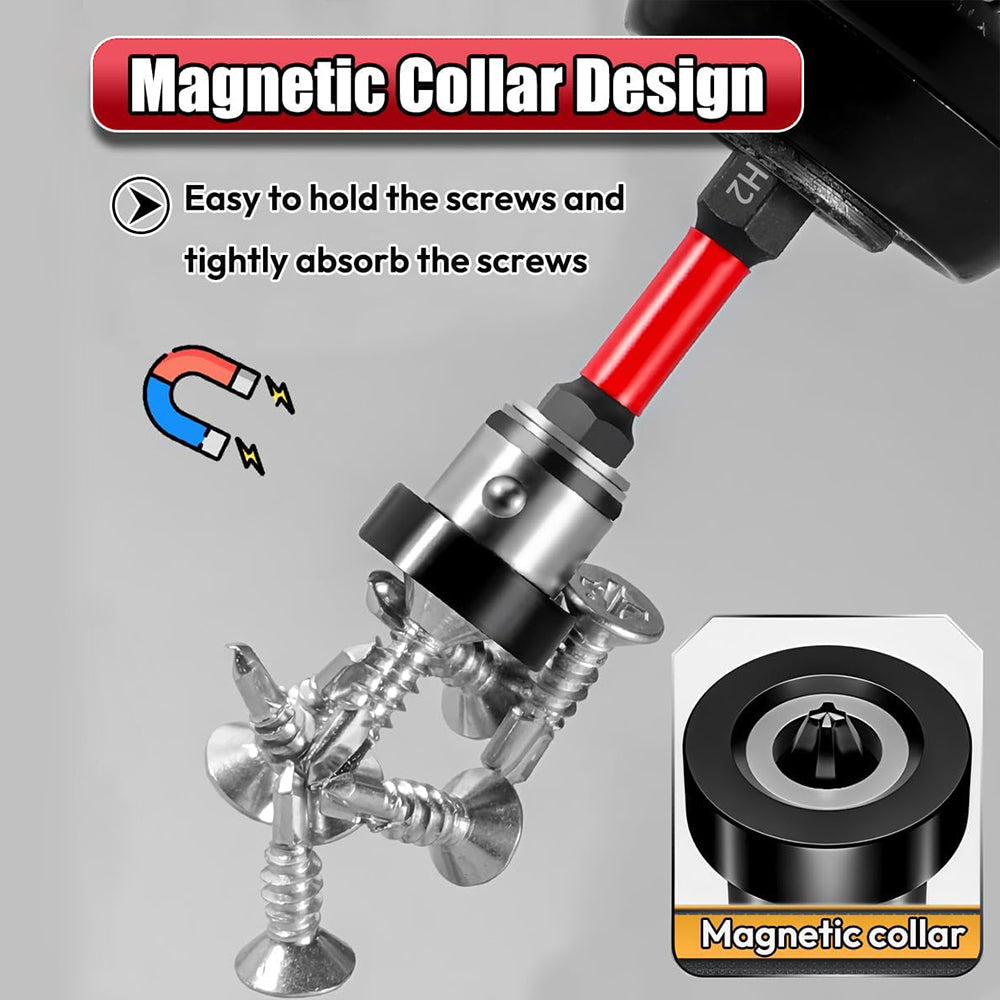 Drywall Screw Setter Magnetic PH2 Bits