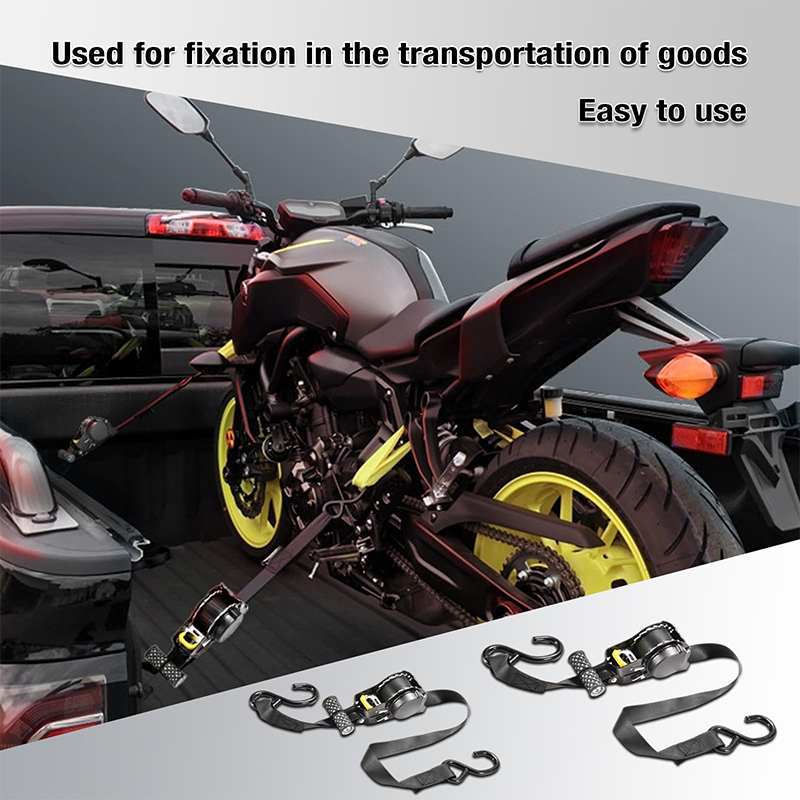Automatic Retractable Heavy-Duty Ratchet Strap
