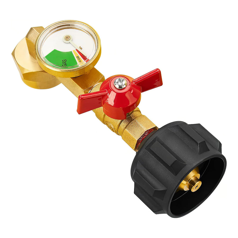 Propane tank filling adapter