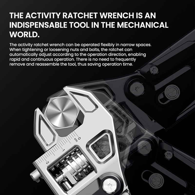 Multifunctional Adjustable Wrench Tool Set