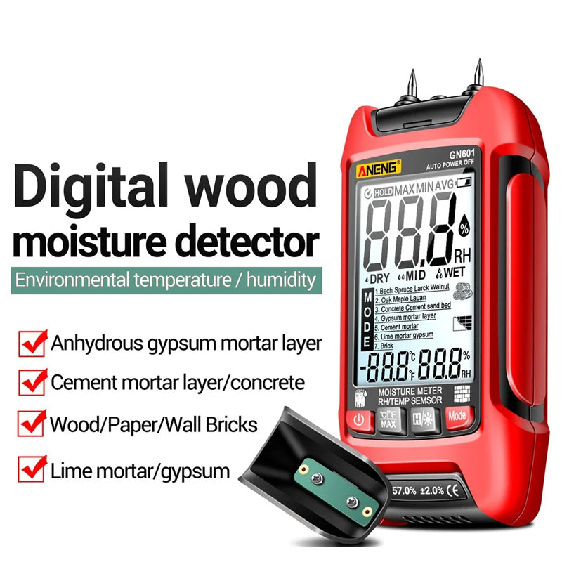 Rechargeable Pinless Moisture Detector