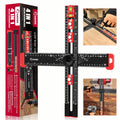 4 in 1 Drilling Positioning Ruler
