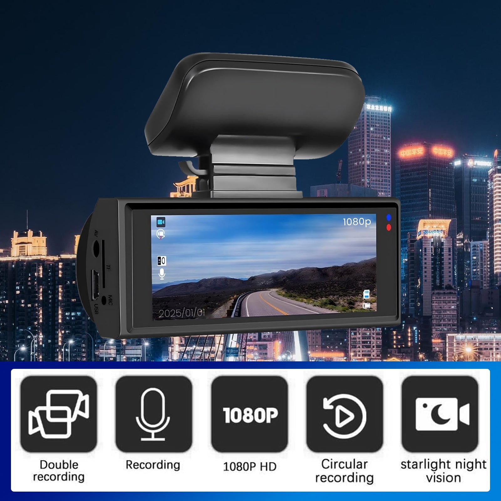 Front & Rear Dashcam
