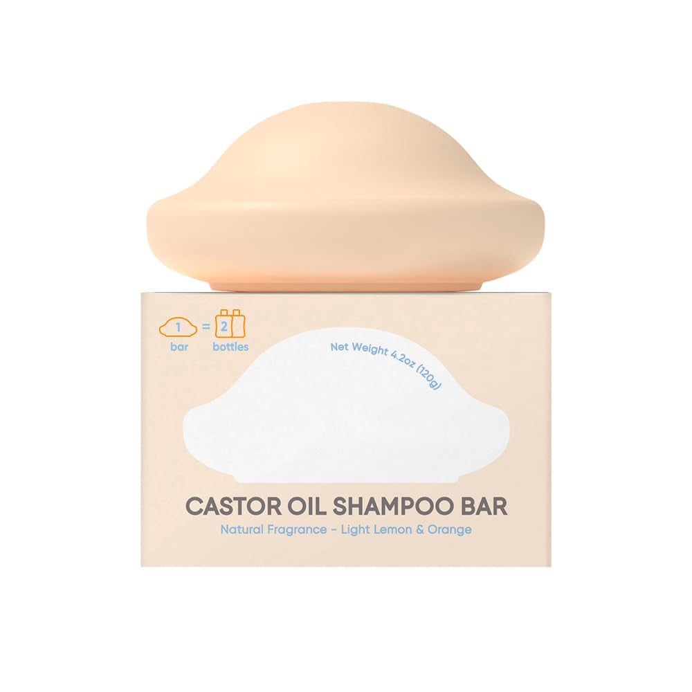 Castor Oil Solid Shampoo Bar
