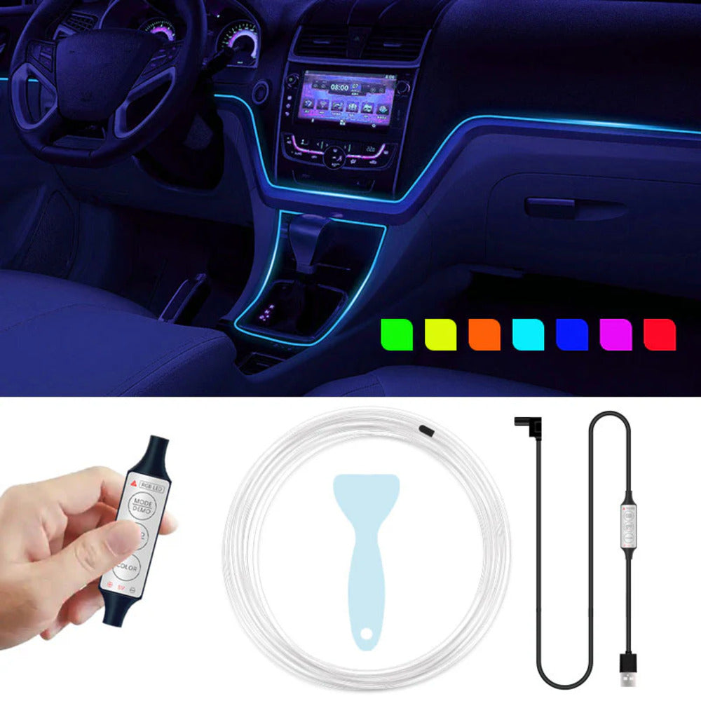USB Car LED Lights with APP Control