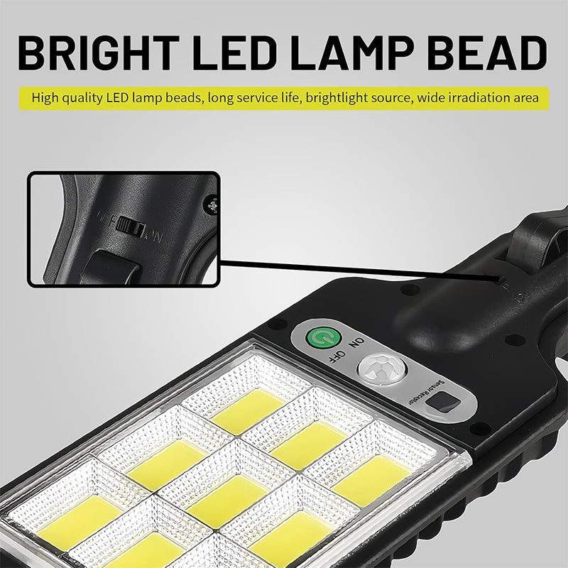 Solar Street Lights Outdoor Security Set
