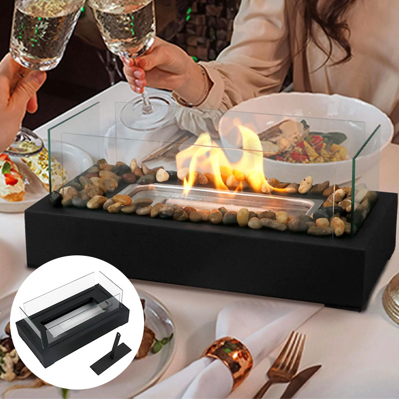 Tabletop Alcohol Fireplace Lamp
