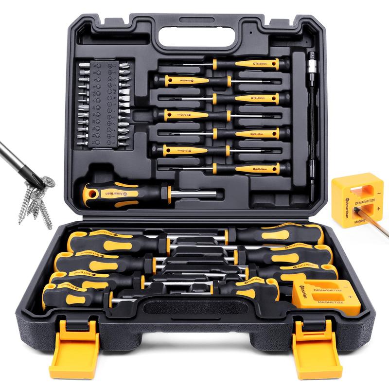 Magnetic Screwdrivers Set with Case(43PCS)