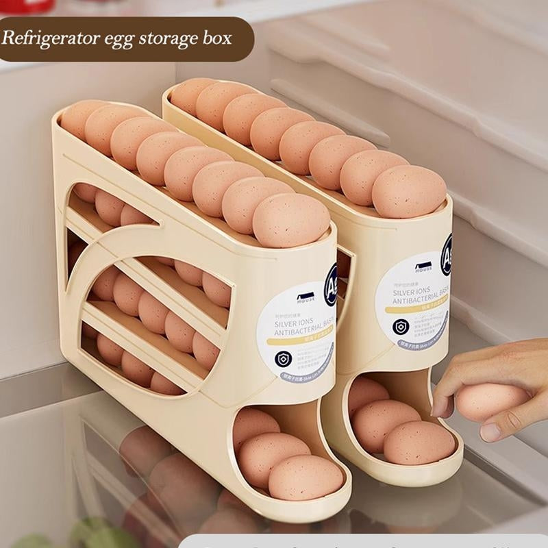 Large Capacity Egg Holder Organizer