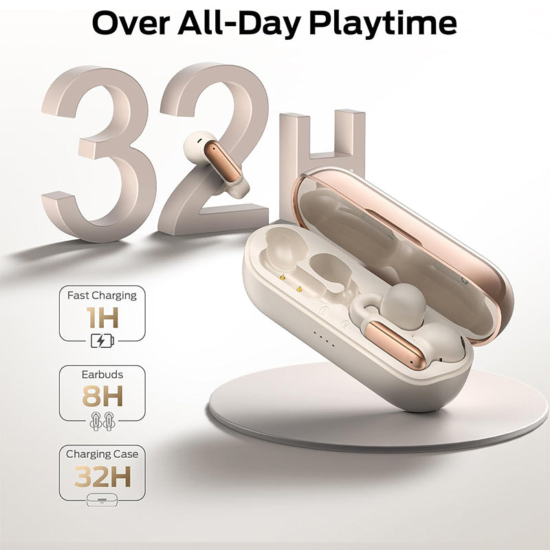 Clip On Open Ear Earbuds