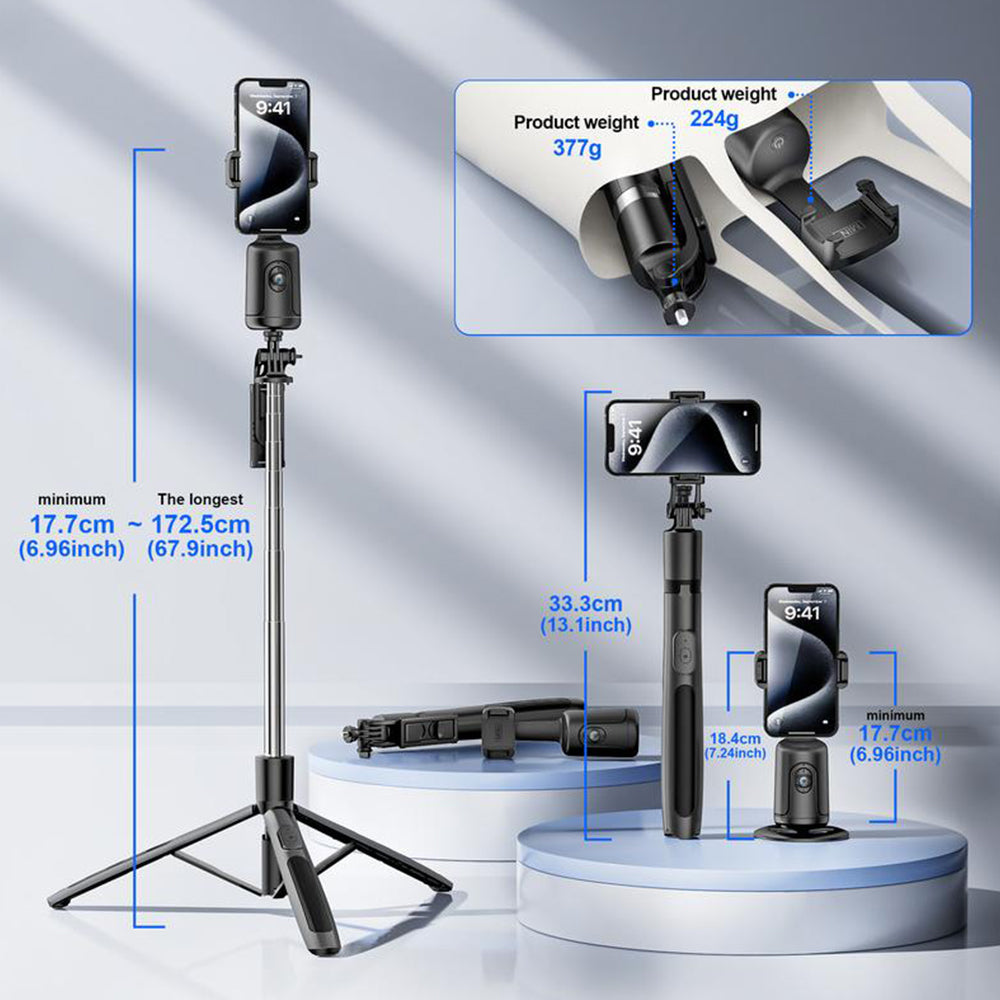 Ai-Powered Fully Automatic Tracking Phone Gimbal