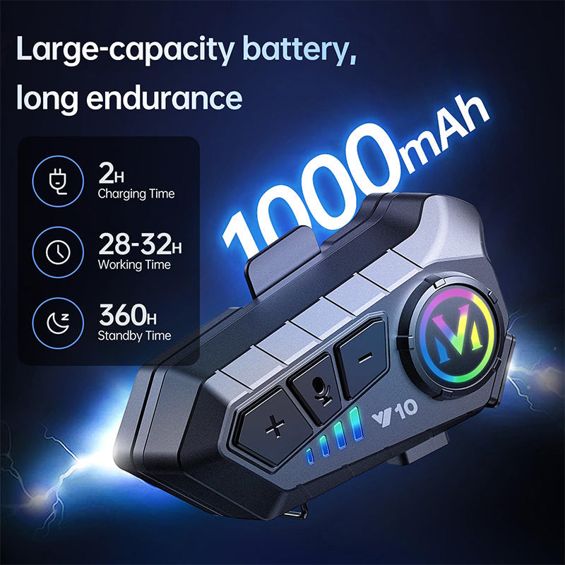 Motorcycle Bluetooth Helmet Headset