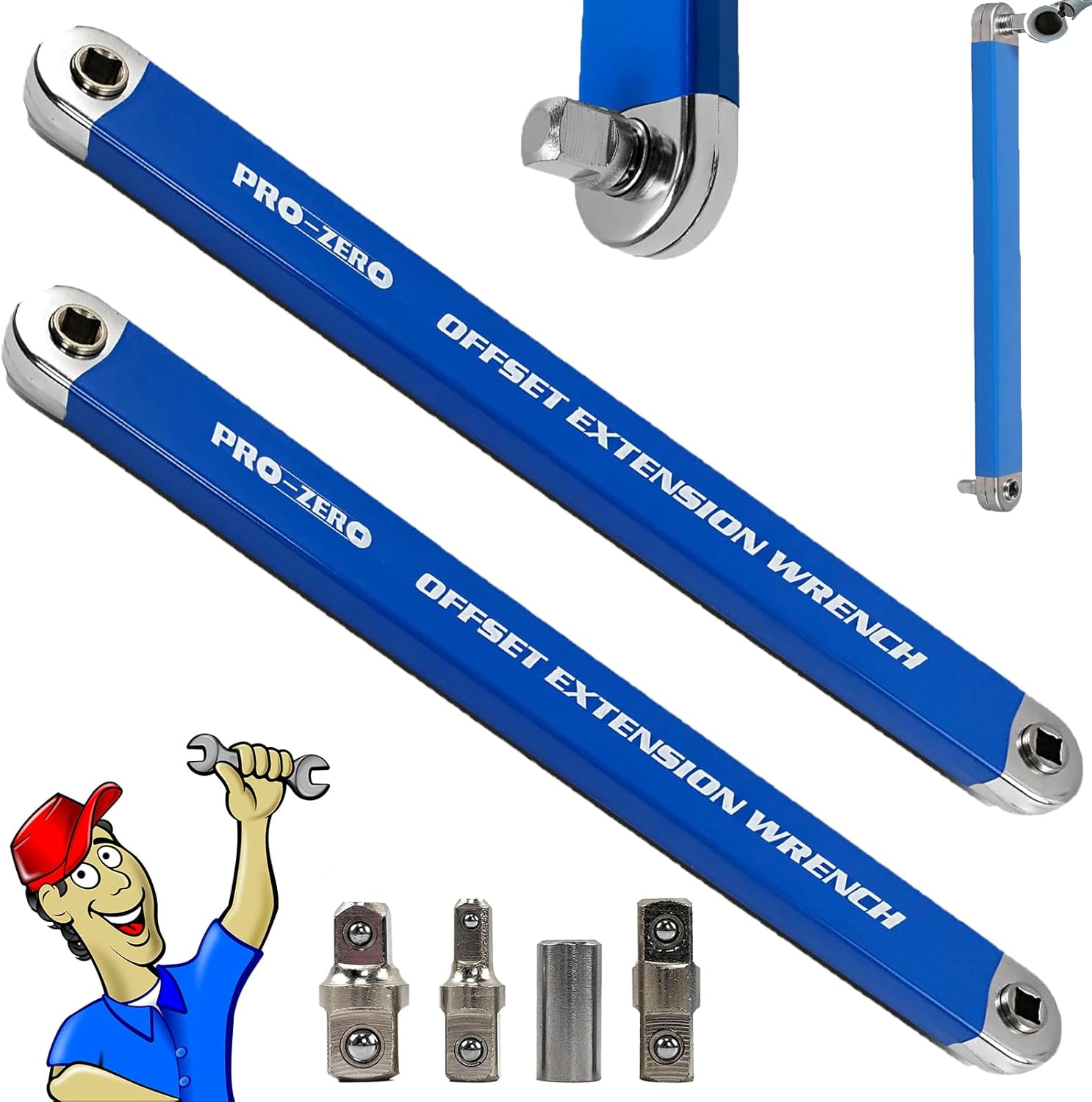 3/8 Offset Extension Wrench Set