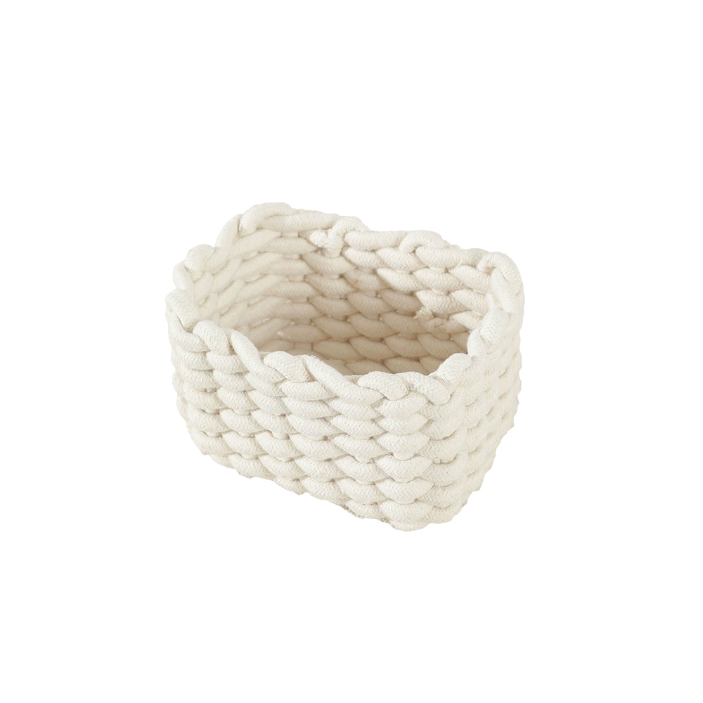 Macrame Woven Storage Basket Set