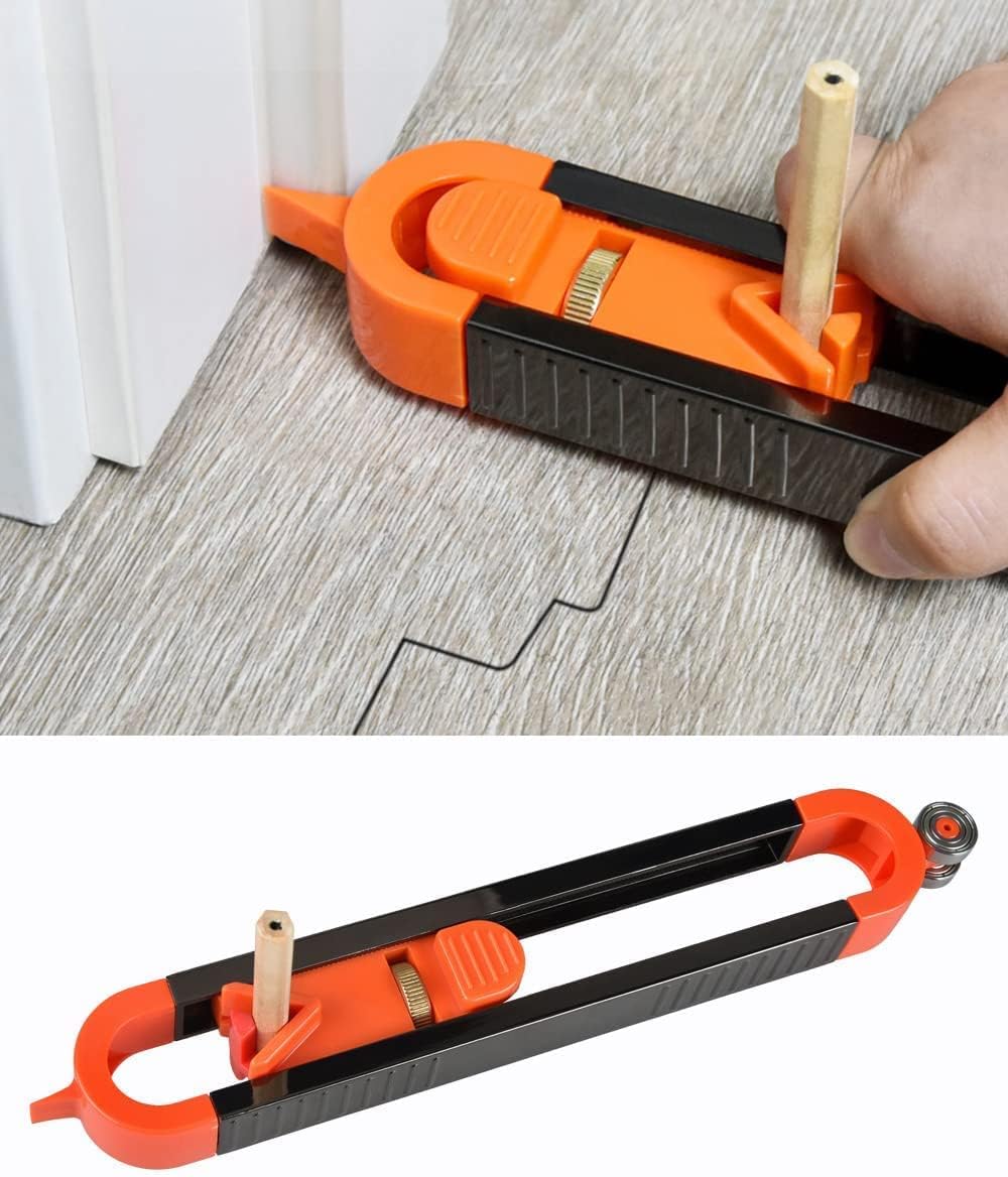 Multifunctional Contour Gauge with Lock