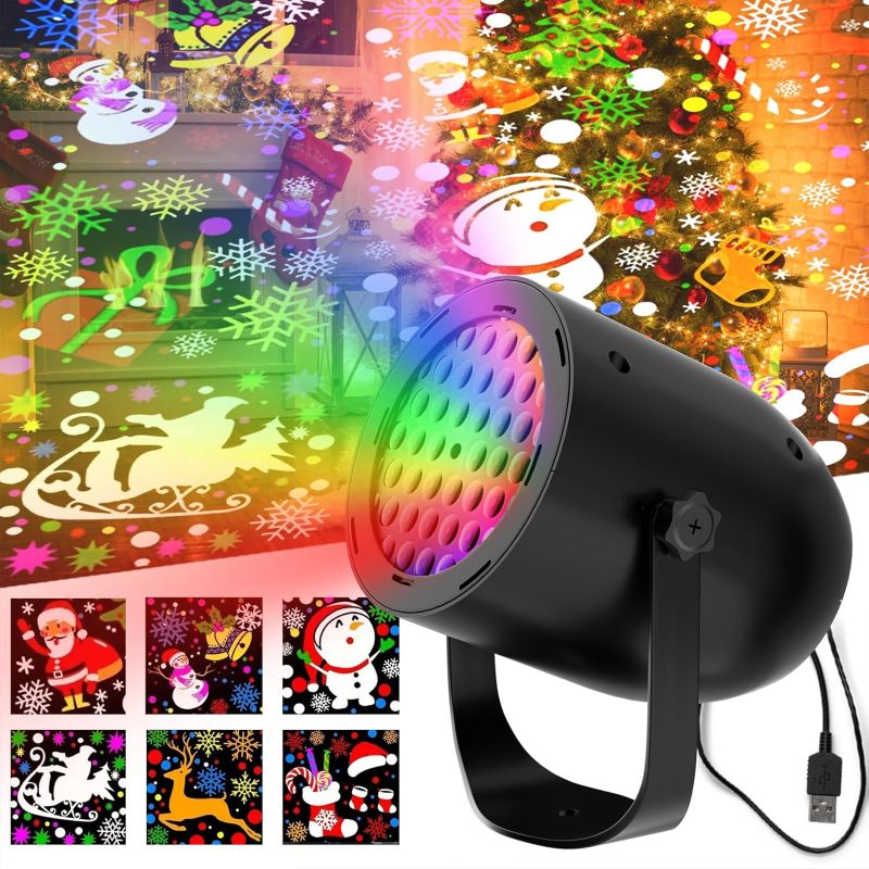 Holiday Snowflake LED Projector Lights
