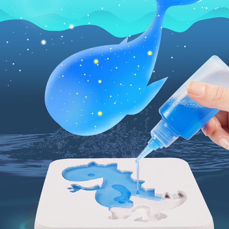 Magic Water ELF. Children Handmade Aqua Gel Sensory Toy Set