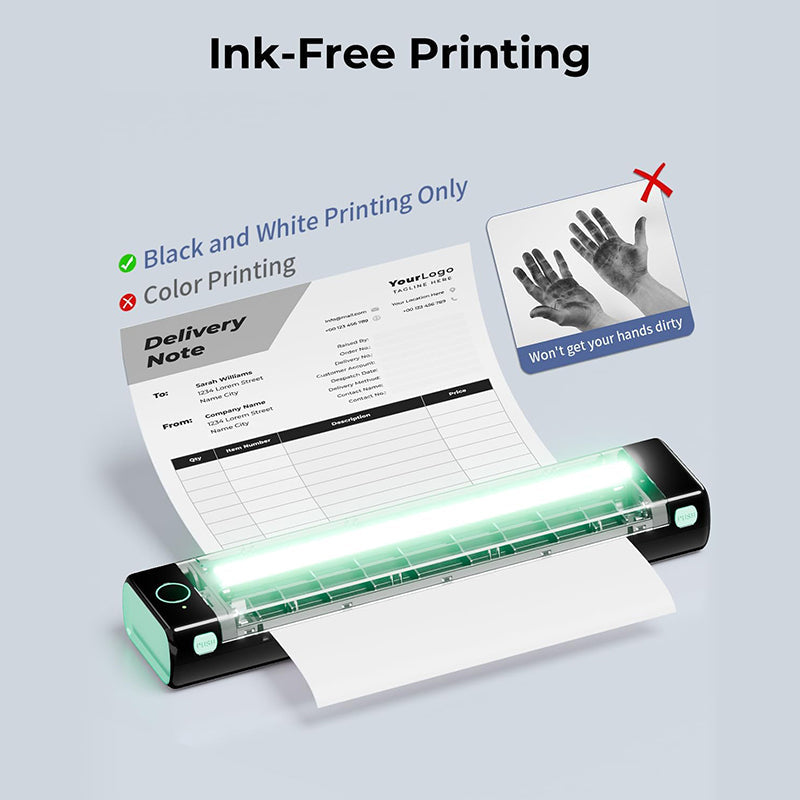 Wireless Thermal Mobile Printer