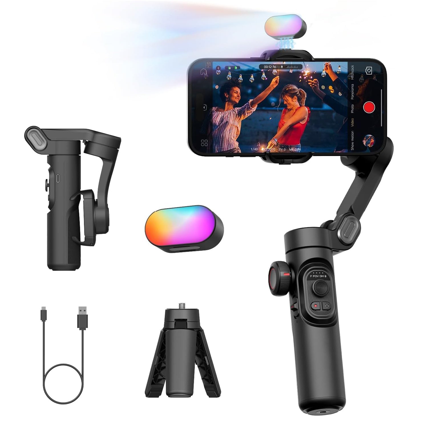 Auto Face Tracking Tripod Stand