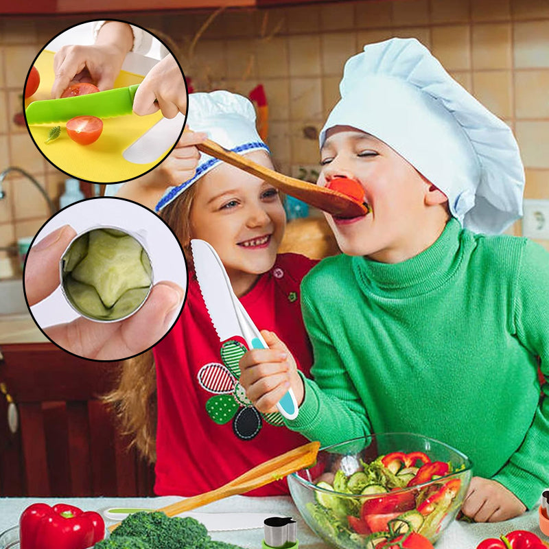 Kids Safe Montessori Kitchen Tool Set