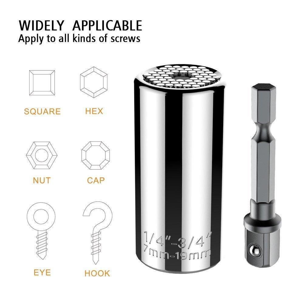 Universal Socket - Unscrew Any bolt