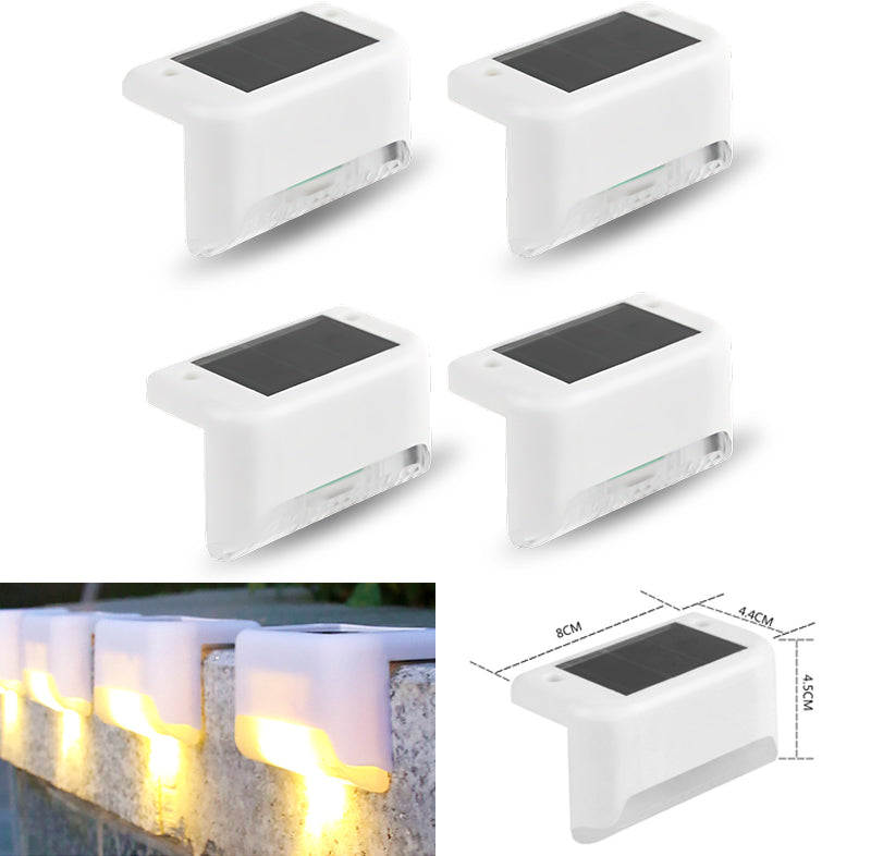 Solar Deck Lights Outdoor 4 Pack
