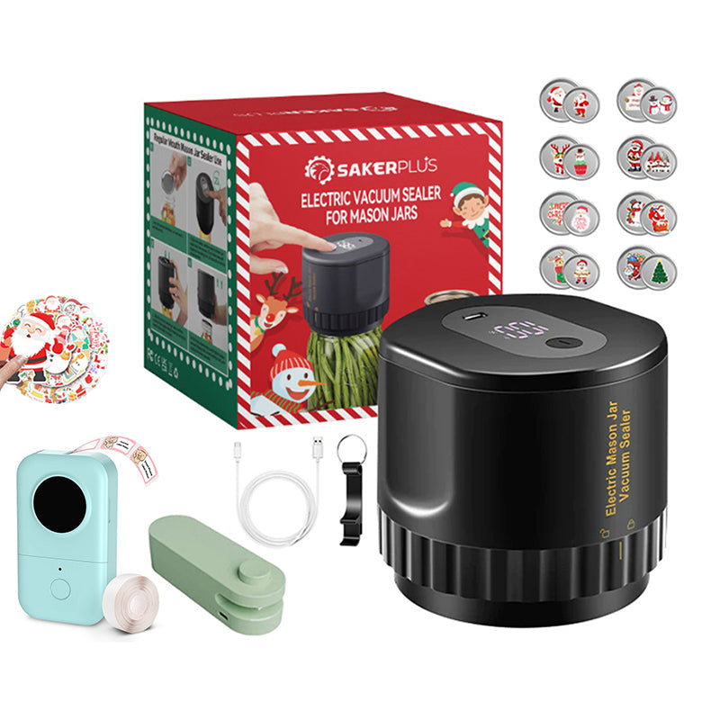 Efficient Food Saver -  Electric Vacuum Sealer For Mason Jars