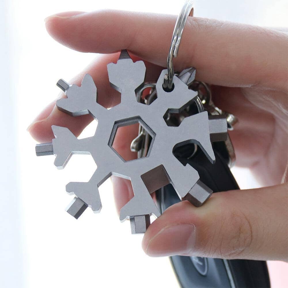 18-in-1 Stainless Steel Snowflakes Multi-tool