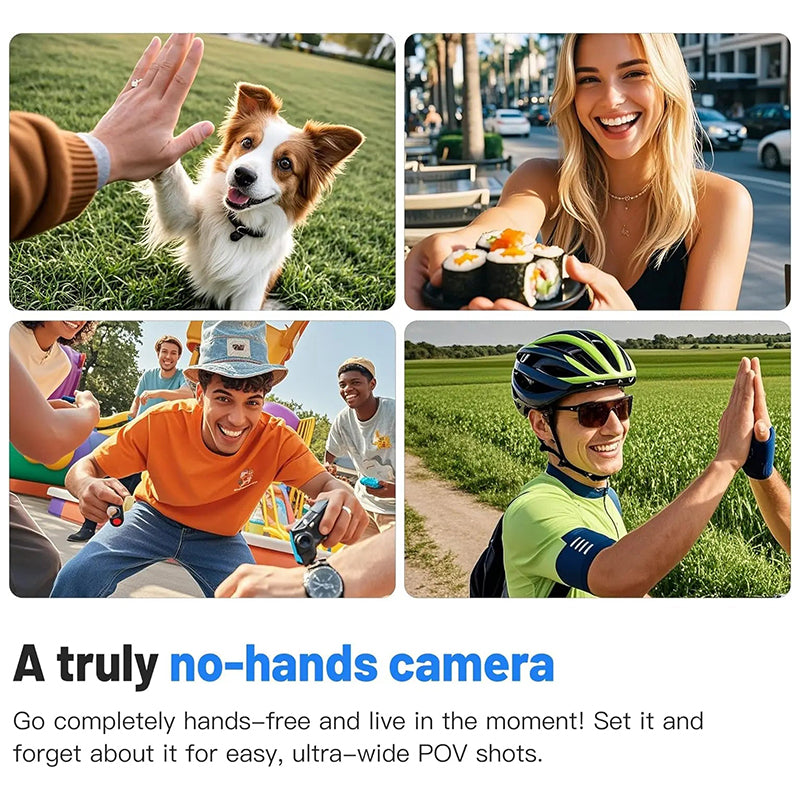 Magnetic 4K UHD Action Camera
