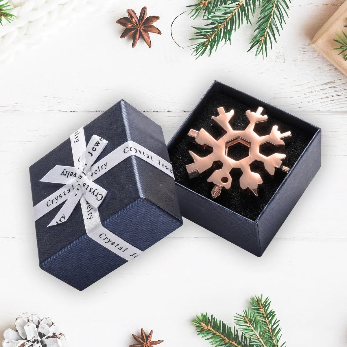 18-in-1 Stainless Steel Snowflakes Multi-tool