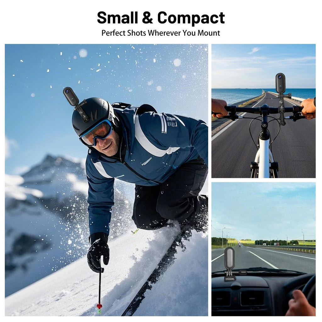Magnetic 4K UHD Action Camera