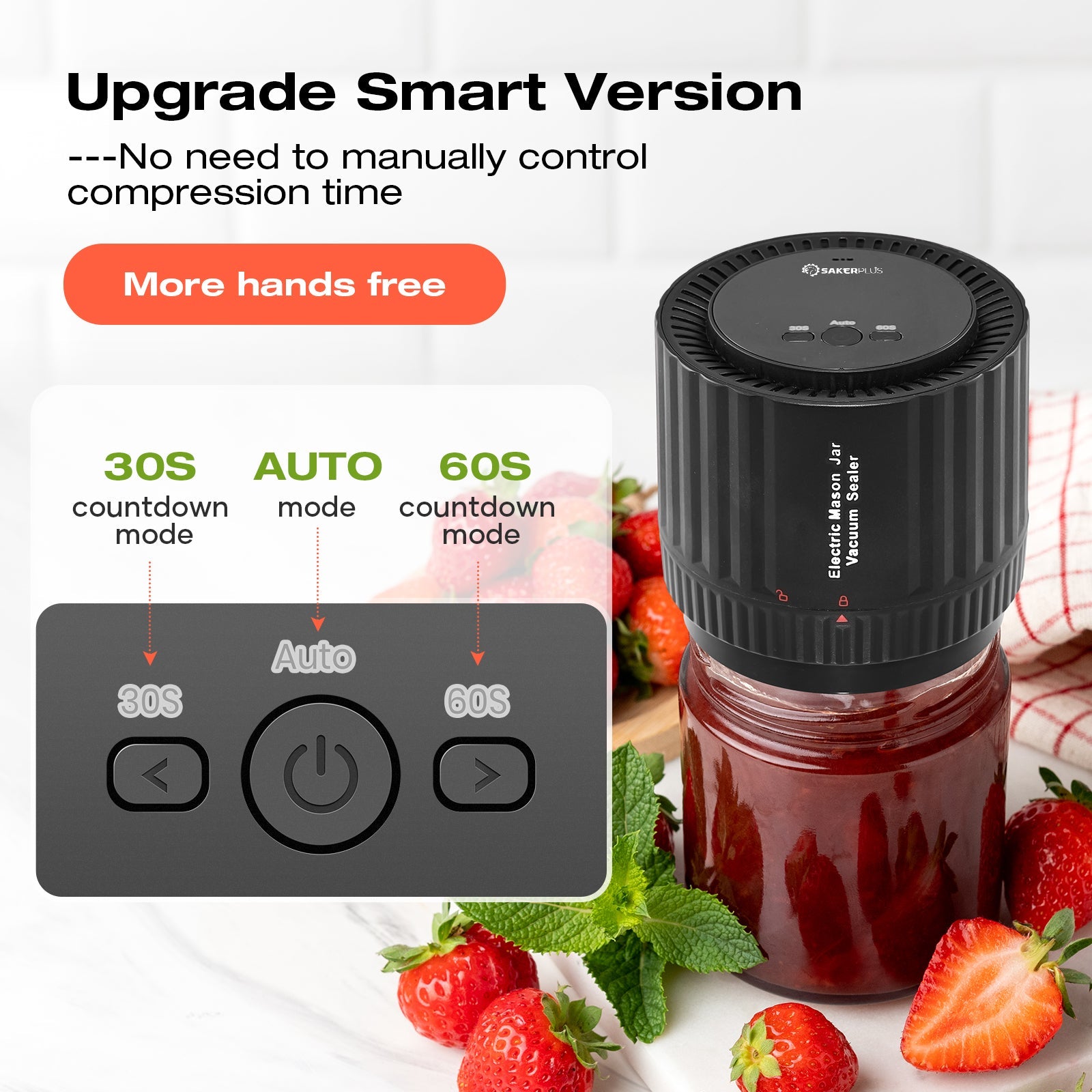 Electric Mason Jar Vacuum Sealer